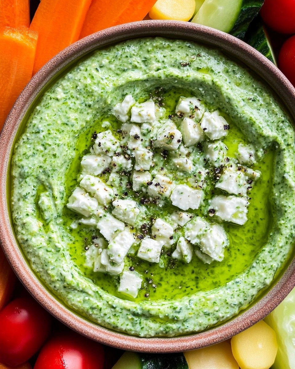 Green Goddess Yogurt Dip with Veggie Platter