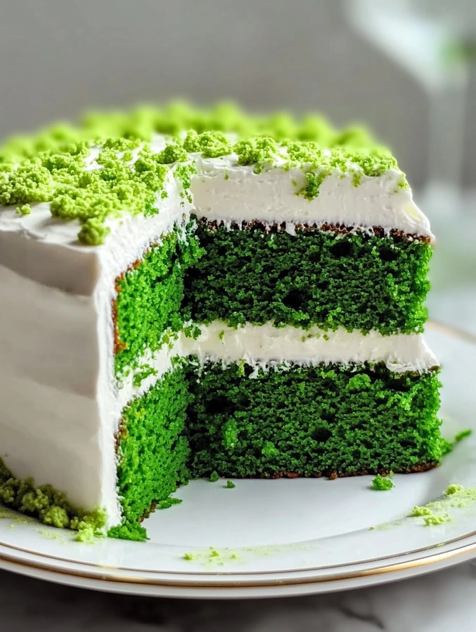 Green Velvet Cake 171 Green Velvet Cake