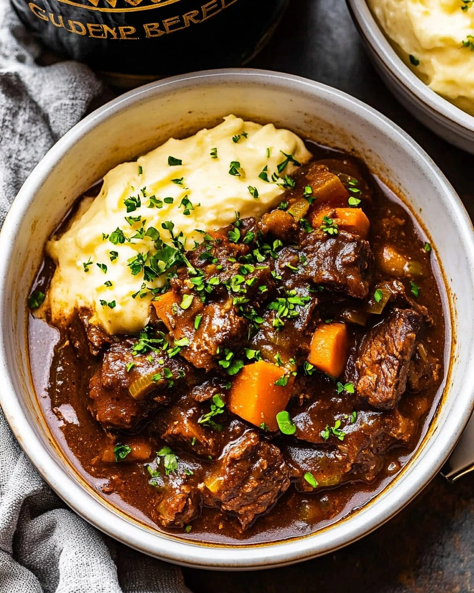 Guinness Beef Stew | Slow Cooker Irish Comfort Food