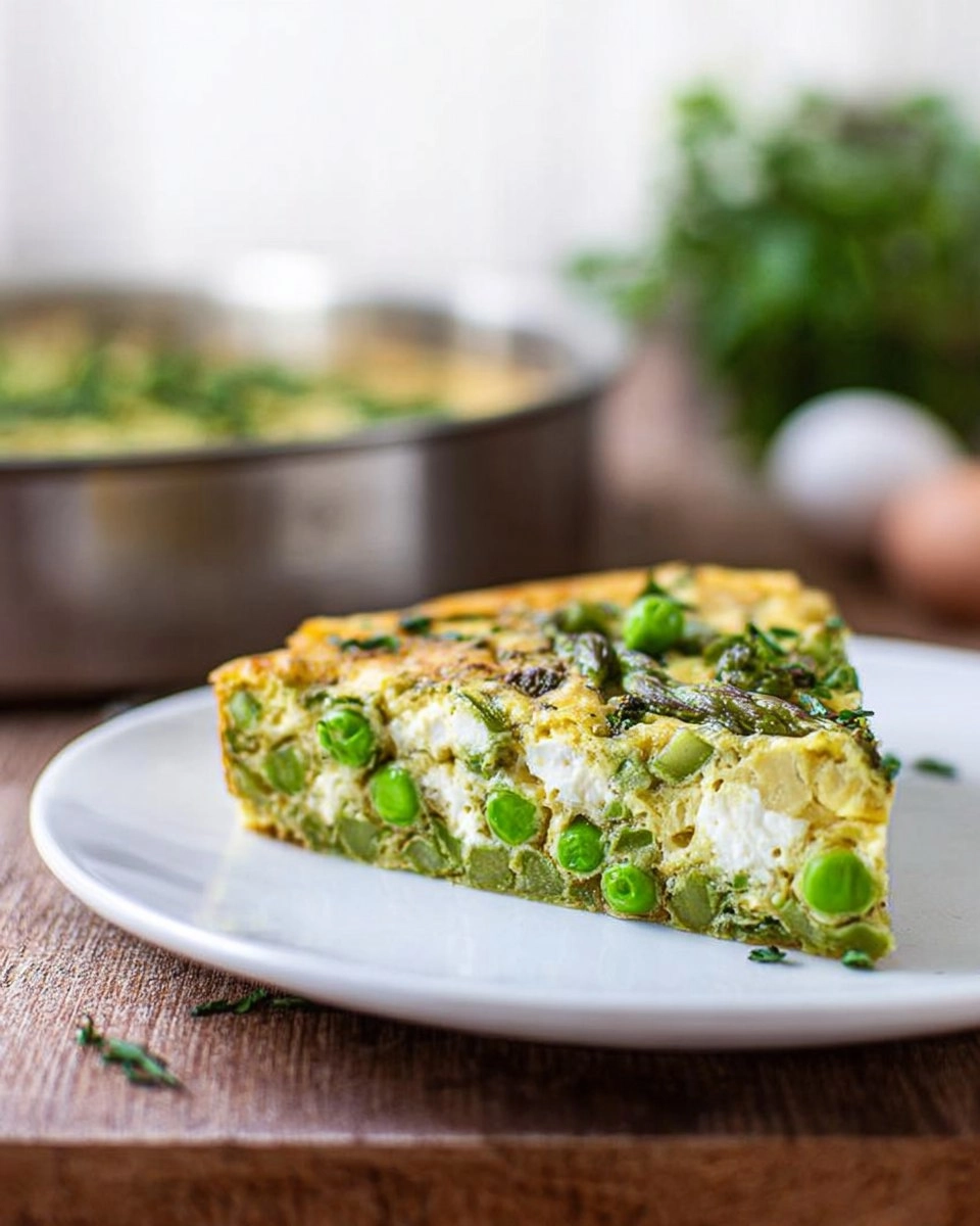 Herb & Goat Cheese Frittata with Asparagus and Peas 12 Herb-Goat-Cheese-Frittata-with-Asparagus-and-Peas-Recipe