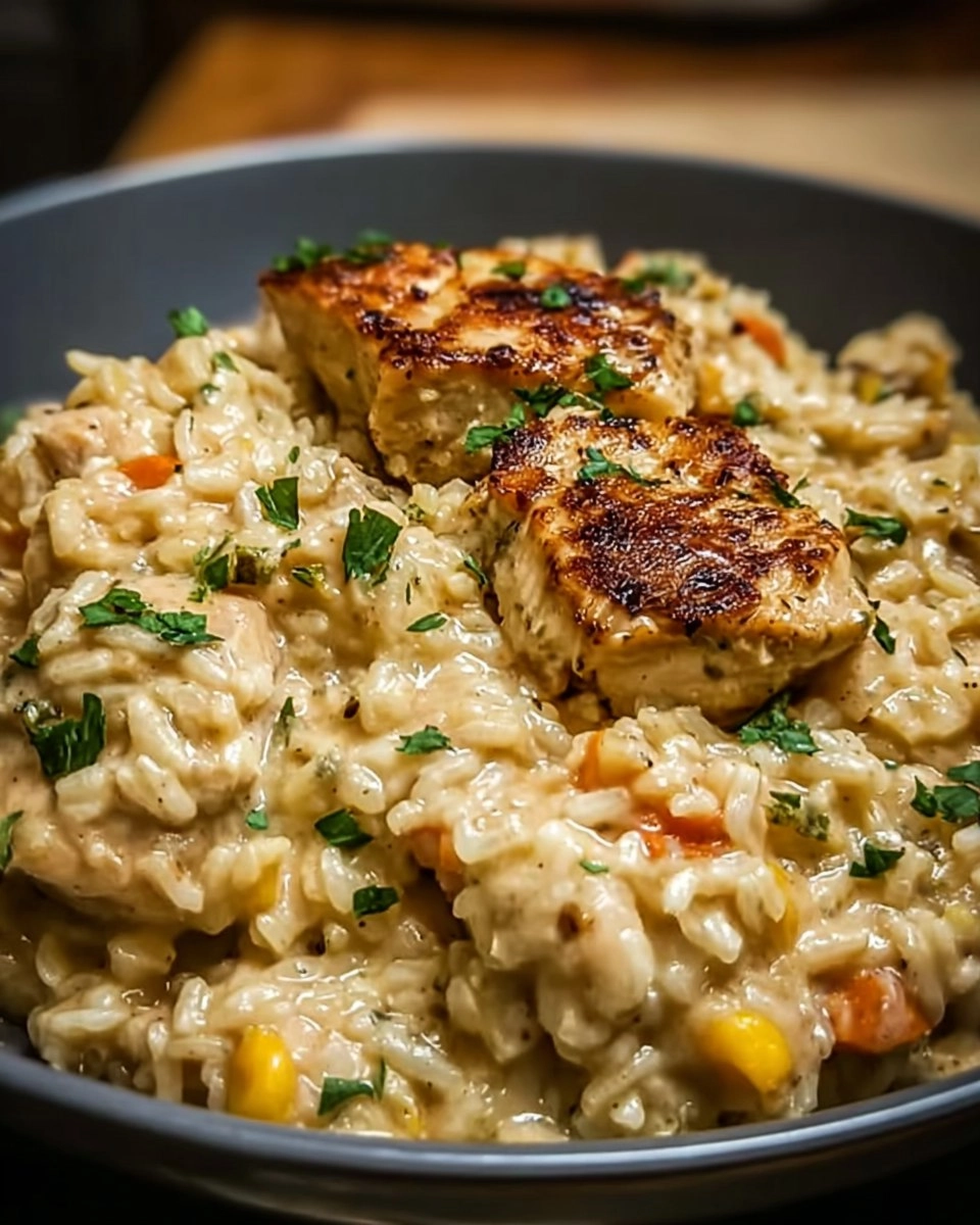 Instant Pot Creamy Chicken and Rice