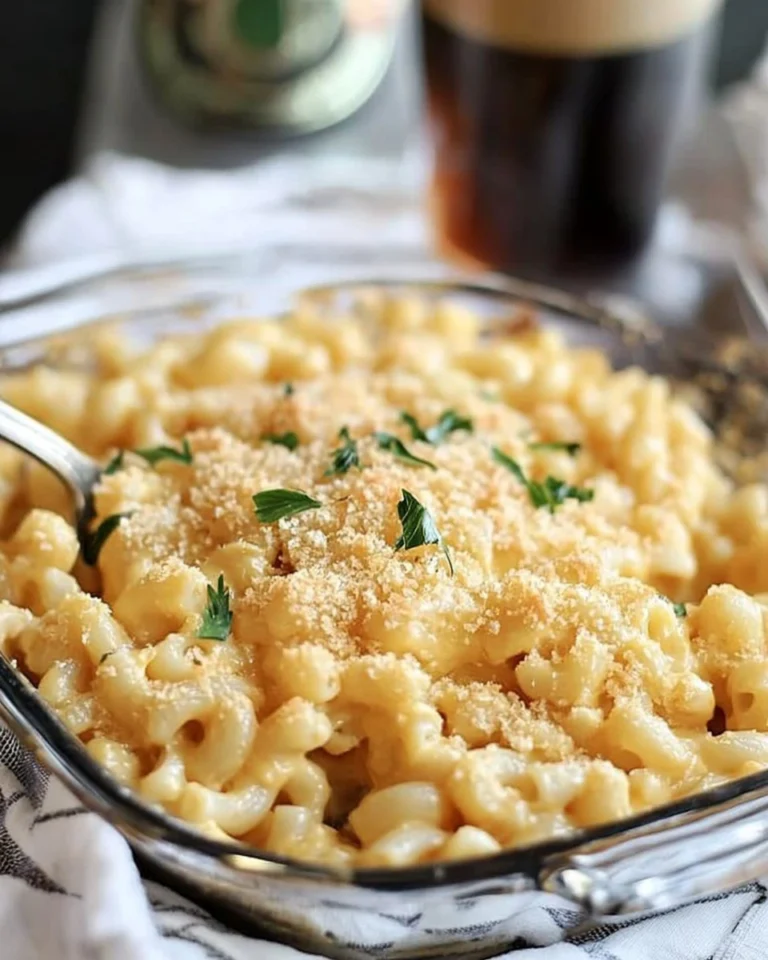 Irish-Cheddar-Stout-Mac-and-Cheese-Bake-Recipe