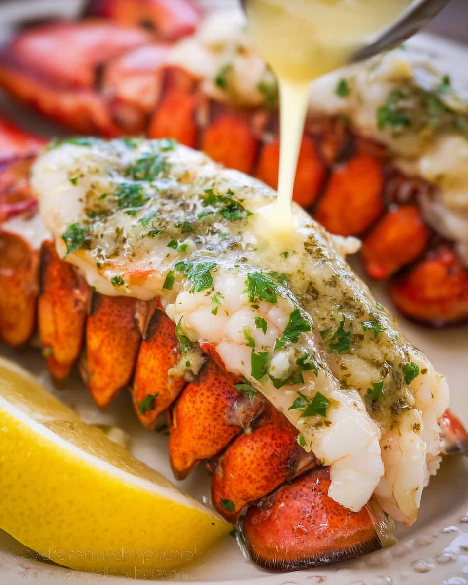 Lobster Tail in Irresistible Garlic Butter