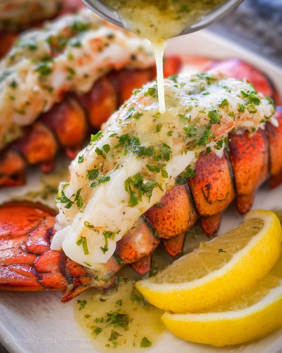 Lobster Tail in Irresistible Garlic Butter