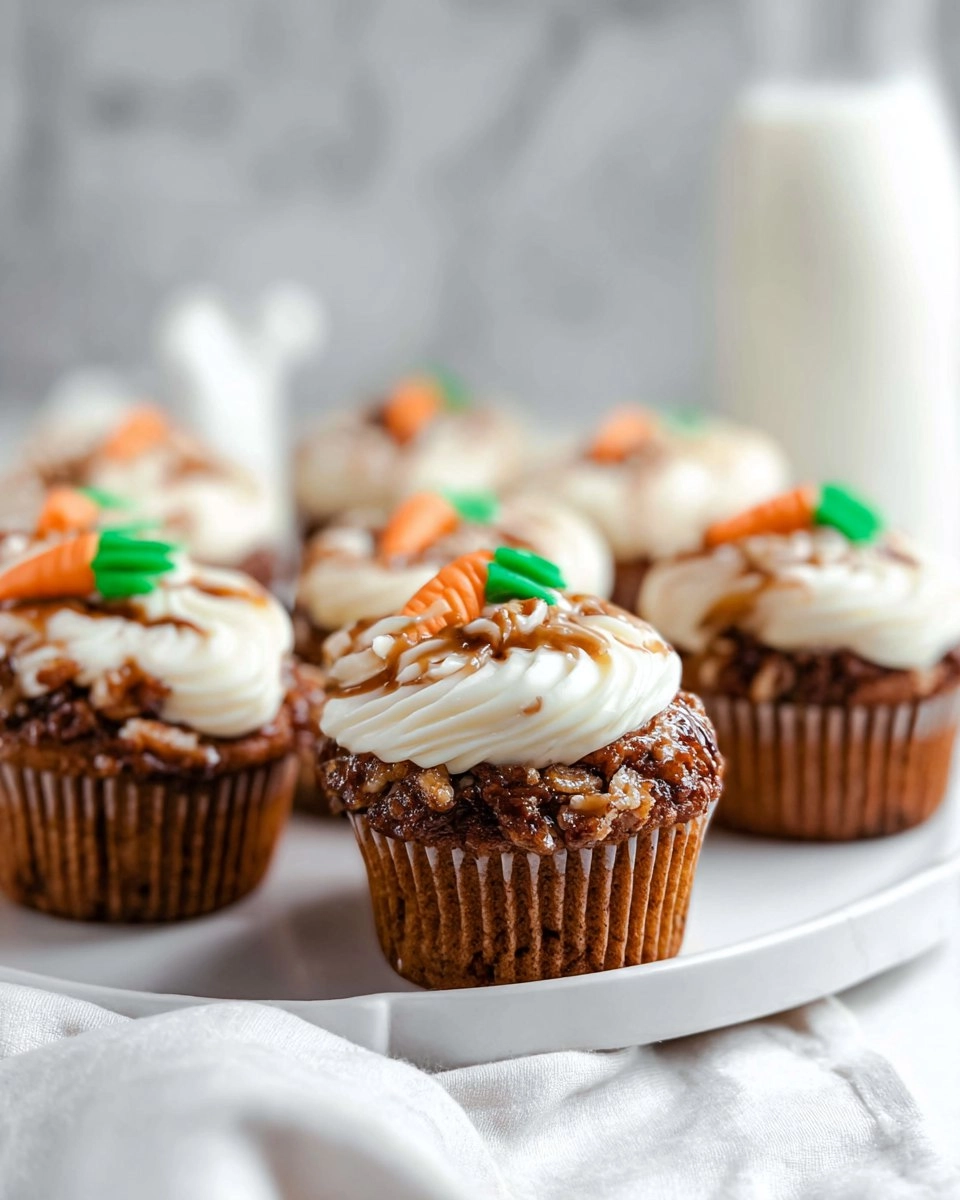 Moist Carrot Cupcakes with Cream Cheese Swirl 30 Moist-Carrot-Cupcakes-with-Cream-Cheese-Swirl-Recipe
