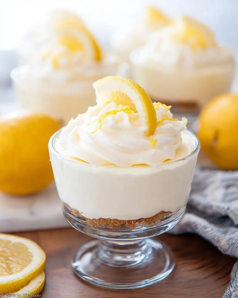 No-Bake-Lemon-Cheesecake-Cups-with-Vanilla-Cookie-Crust-Recipe