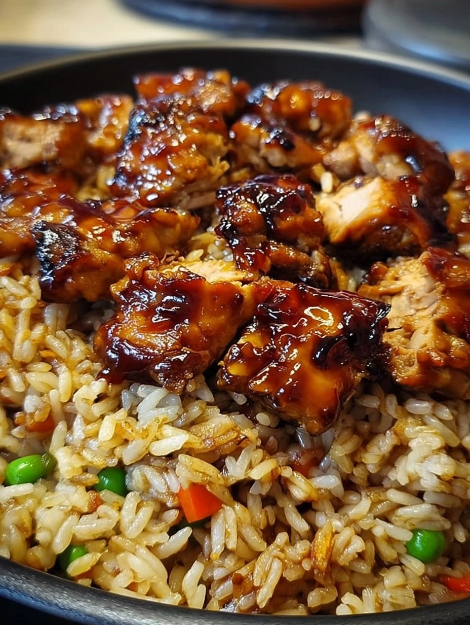 One-Pan Bold Honey BBQ Chicken Rice