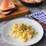Soft-Scrambled-Eggs-with-Smoked-Salmon-Chives-Toast-or-Bagel-Recipe