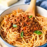 Spaghetti Bolognese | Classic Meat Sauce Pasta Dinner 143 Spaghetti-Bolognese-Classic-Meat-Sauce-Pasta-Dinner-Recipe
