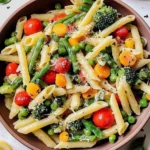 Spring Pasta Primavera | Fresh Vegetable Pasta with Light Sauce 148 Spring-Pasta-Primavera-Fresh-Vegetable-Pasta-with-Light-Sauce-Recipe