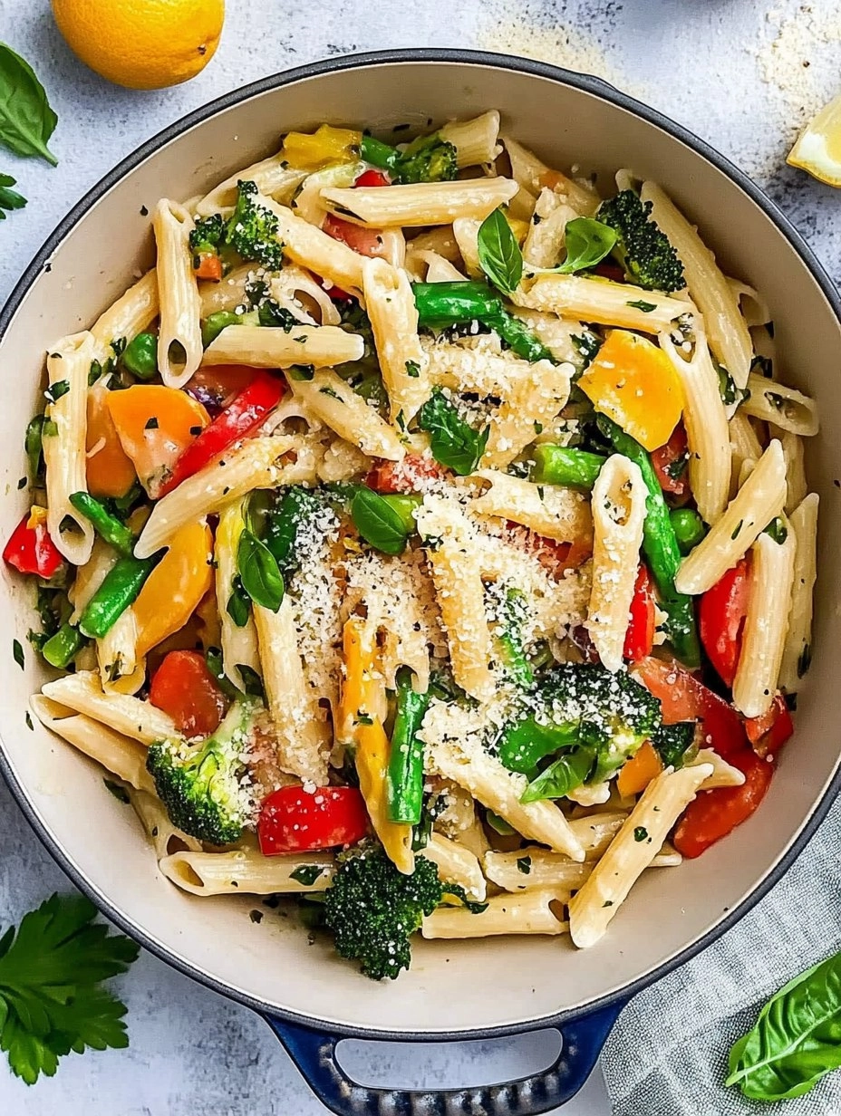 Spring Pasta Primavera | Fresh Vegetable Pasta with Light Sauce 146 Spring Pasta Primavera | Fresh Vegetable Pasta with Light Sauce