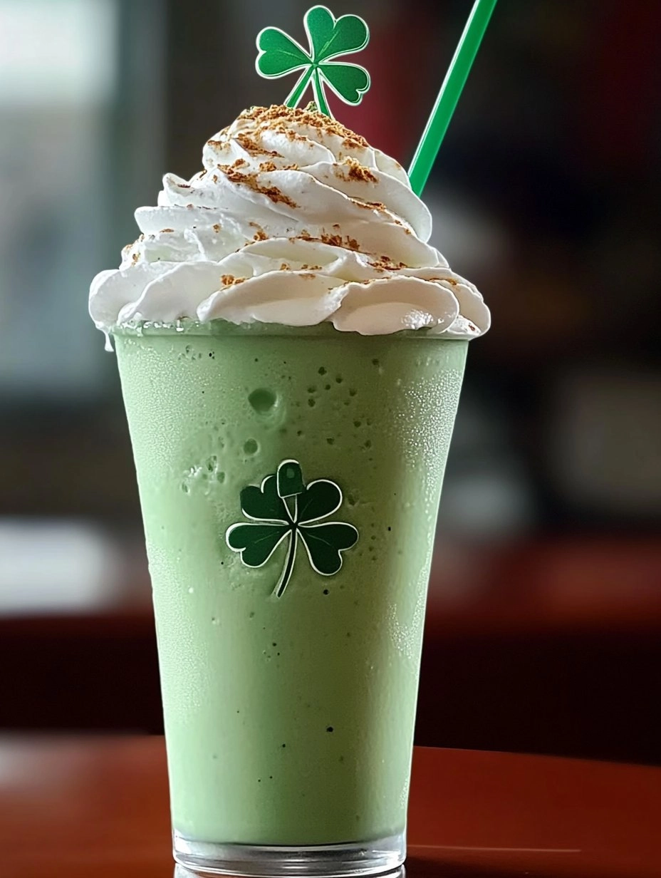 St Patrick's Day Shamrock Shake