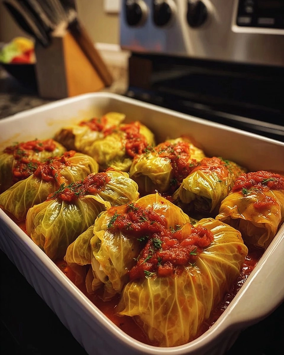 Stuffed Cabbage Rolls | Easy healthy dinner 