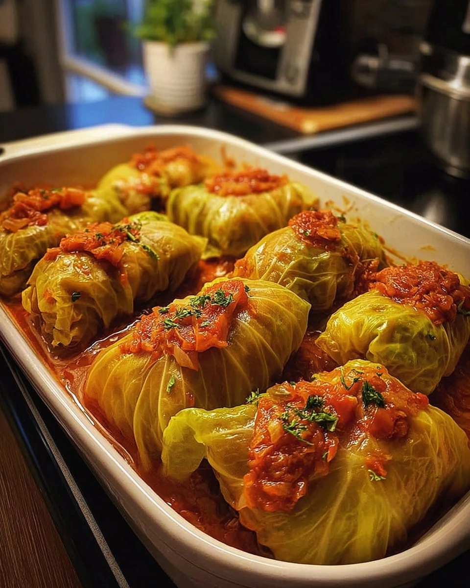 Stuffed Cabbage Rolls | Easy healthy dinner 