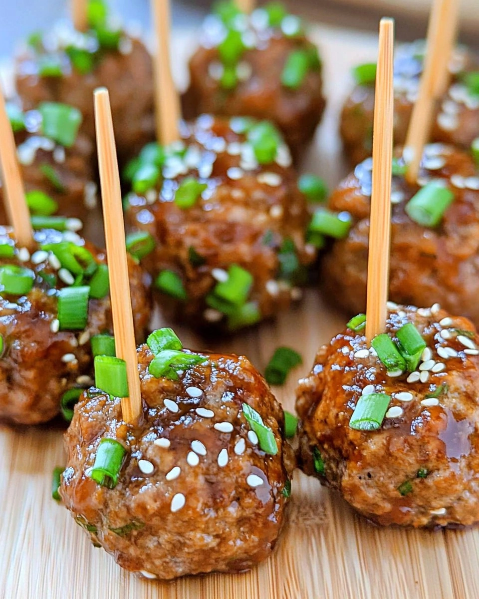 Teriyaki Meatballs 107 Teriyaki Meatballs