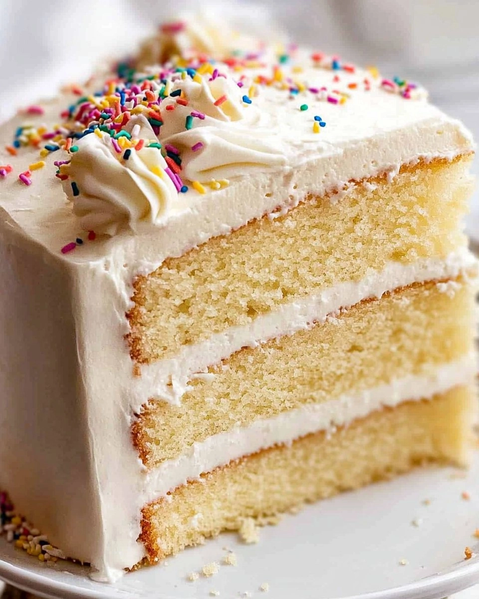 Vanilla Cake | Easy Homemade Vanilla Layer Cake