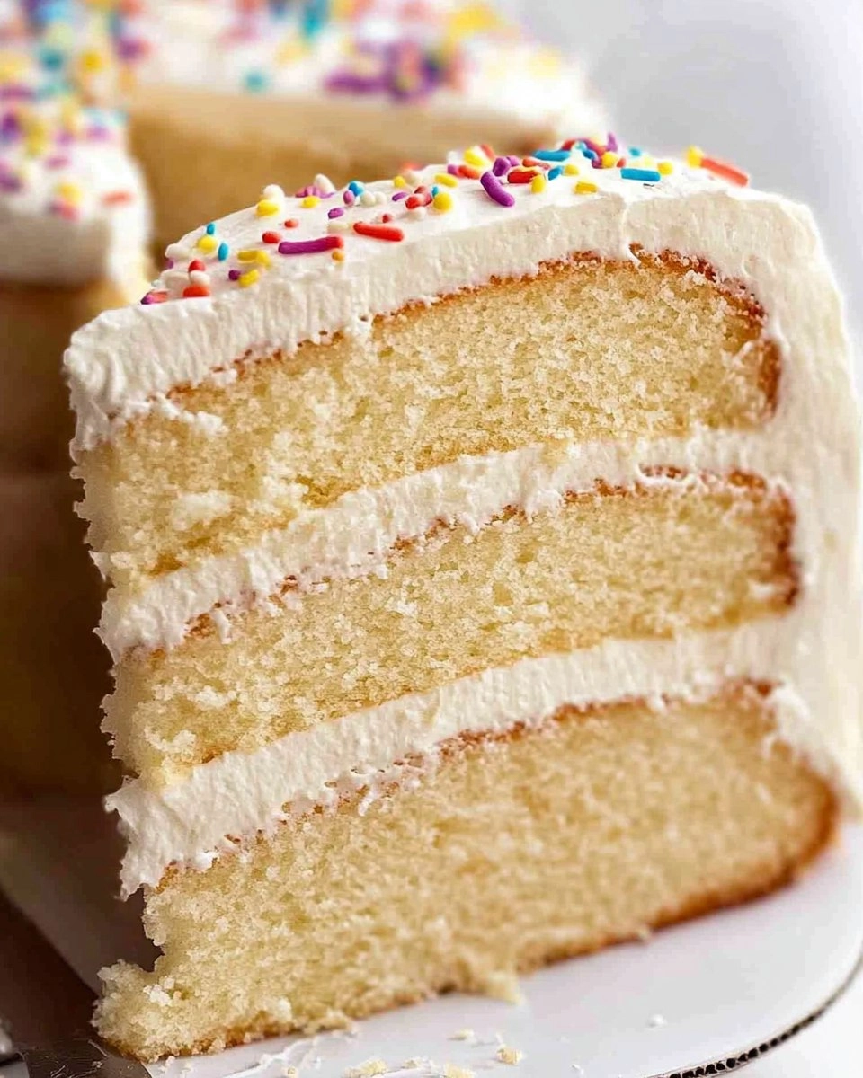 Vanilla Cake | Easy Homemade Vanilla Layer Cake