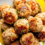 30-Minute-Baked-Lemon-Chicken-Meatballs-Recipe