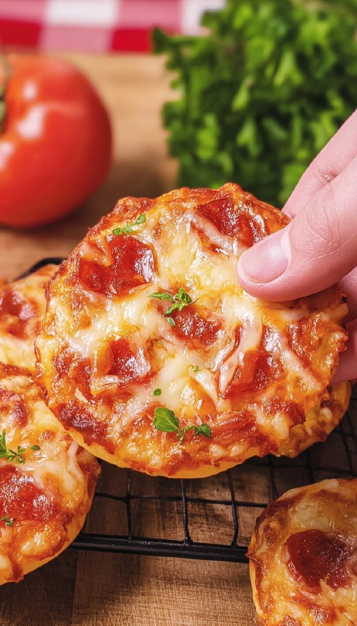 Air Fryer Bagel Pizza