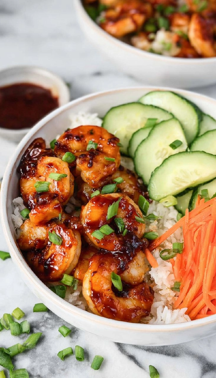 BBQ Shrimp Bowls