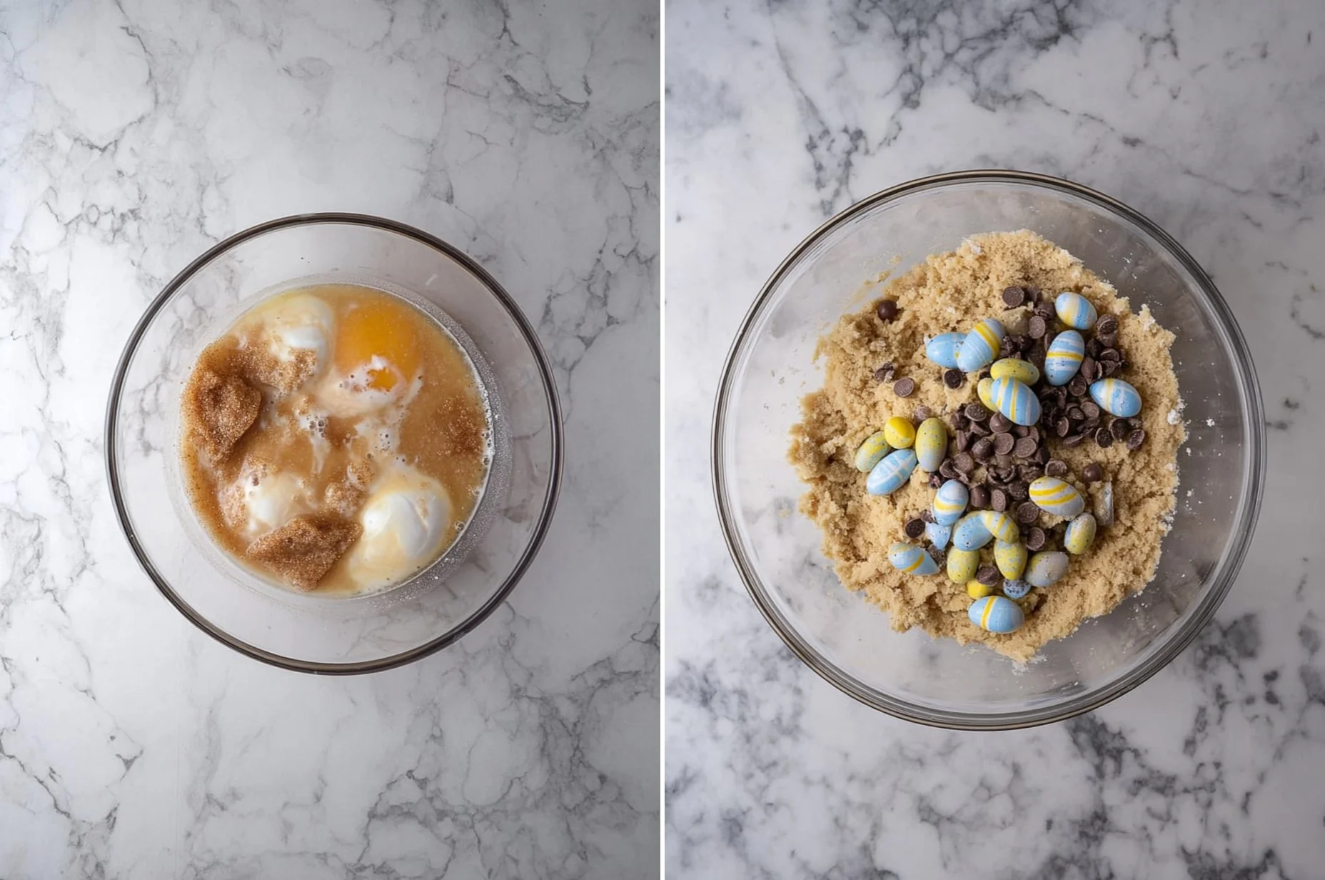 Brown Butter Cadbury Mini Egg Cookies