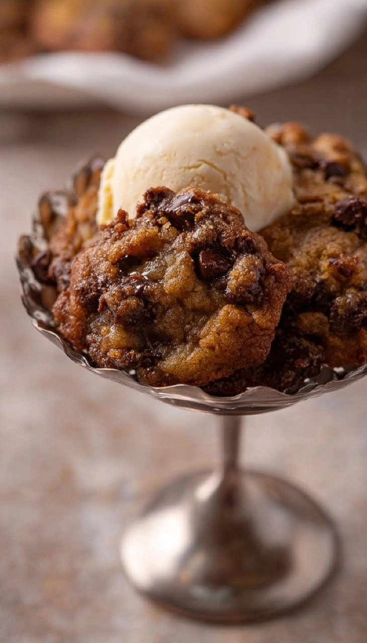 Brown Butter Scoopable Chocolate Chip Cookies