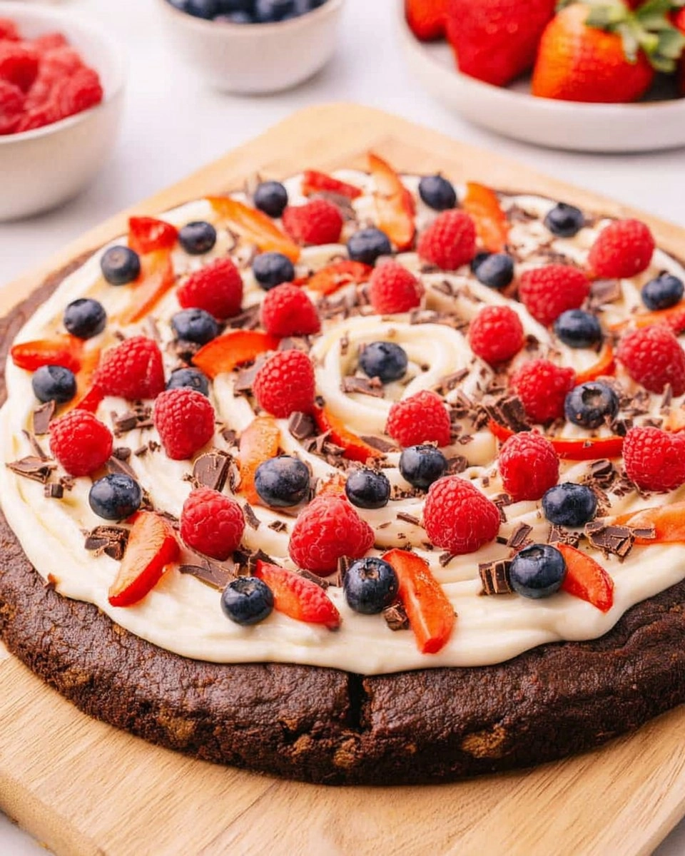 Brownie Pizza