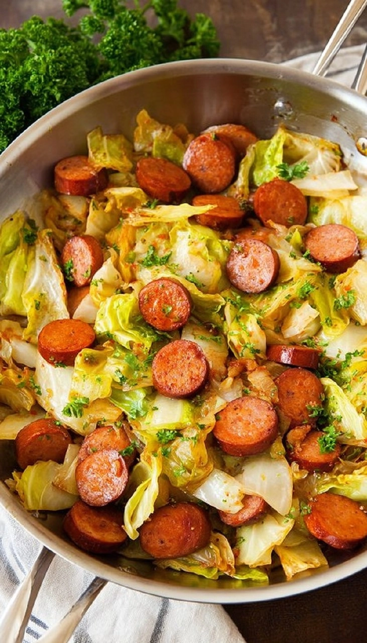 Cabbage and Sausage Skillet 65 Cabbage and Sausage Skillet