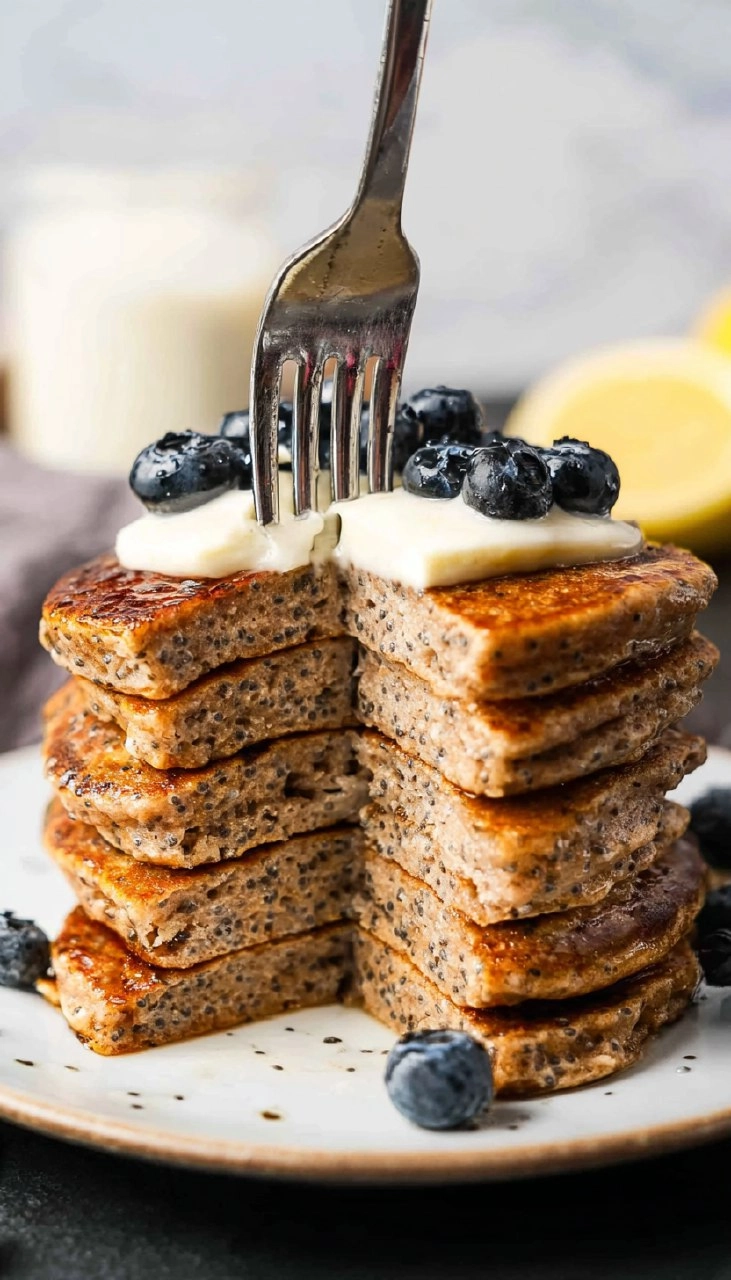 Chia Seed Pancakes 107 Chia Seed Pancakes