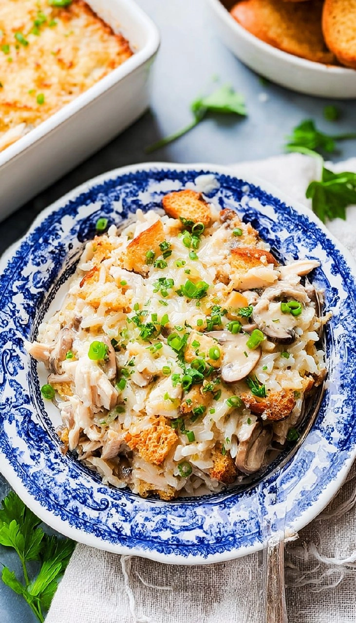 Chicken and Rice Casserole with Cream of Mushroom Soup 120 Chicken and Rice Casserole with Cream of Mushroom Soup