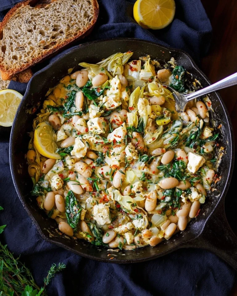 Creamy-White-Bean-Skillet-Dinner-Recipe
