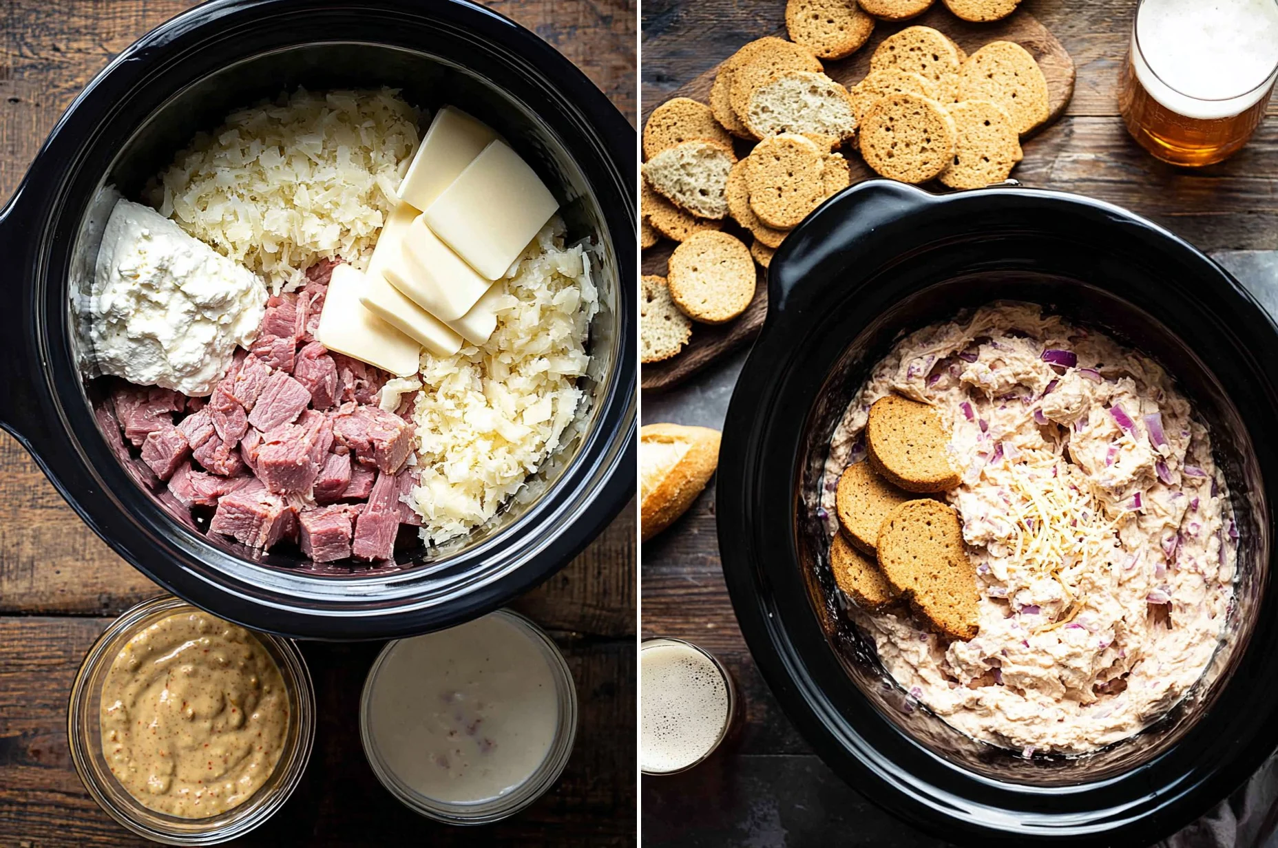 Crock Pot Reuben Dip