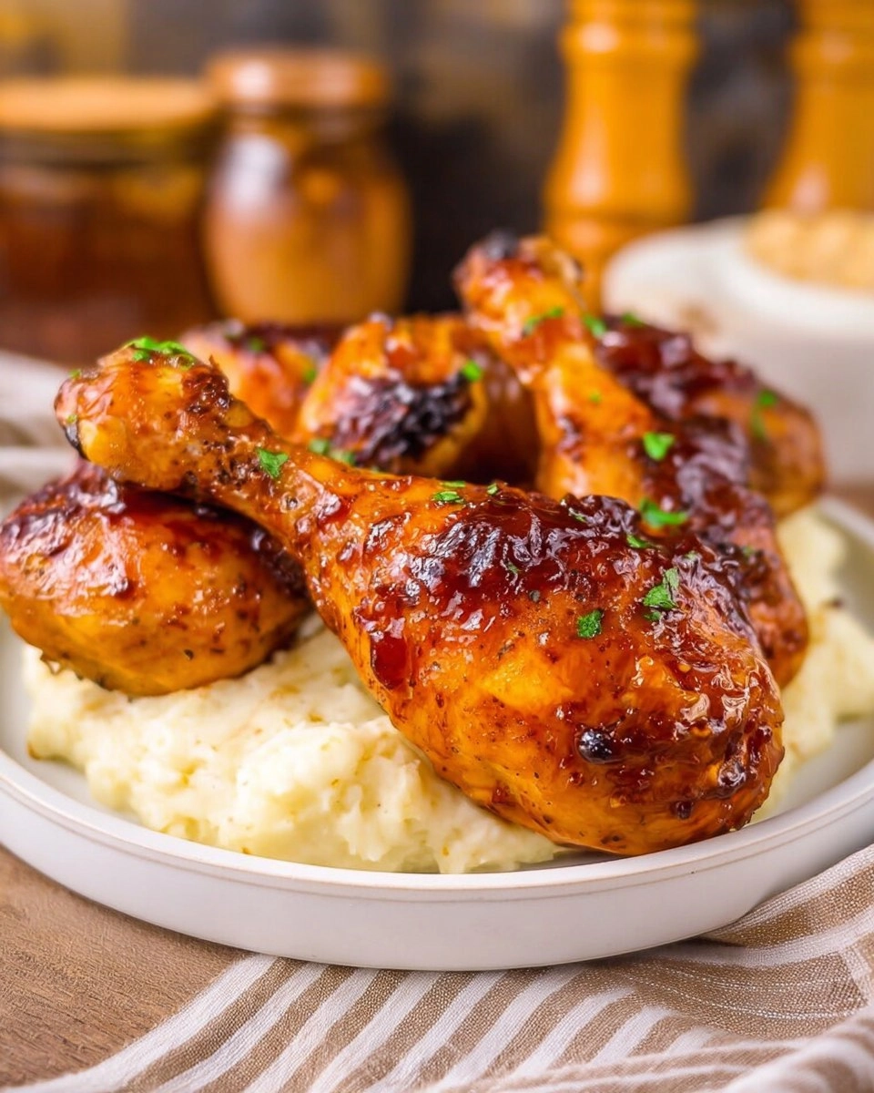 Crockpot Cherry Cola Chicken Drumsticks