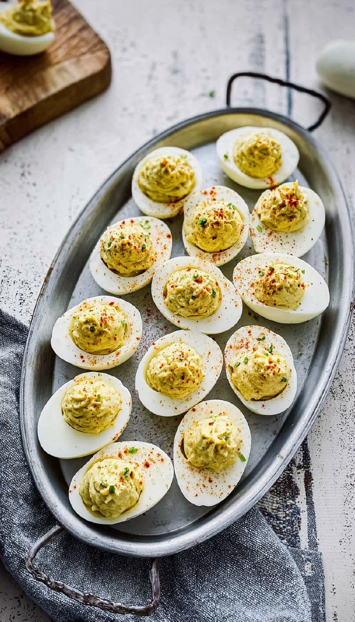 Deviled Eggs (Classic Picnic Recipe) 