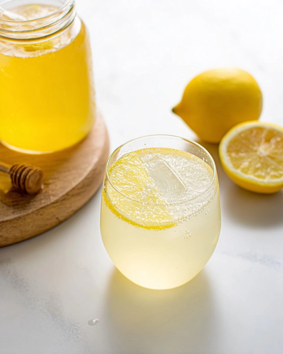 Easy Sparkling Lemonade Mocktail