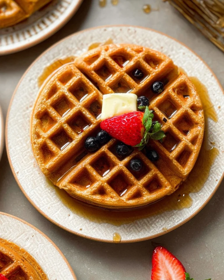 Fluffy-Whole-Wheat-Waffles-Recipe