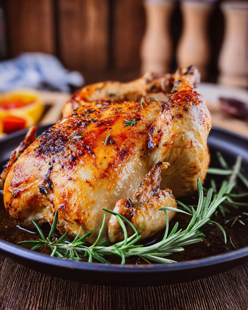 Garlic And Lemon Roast Chicken