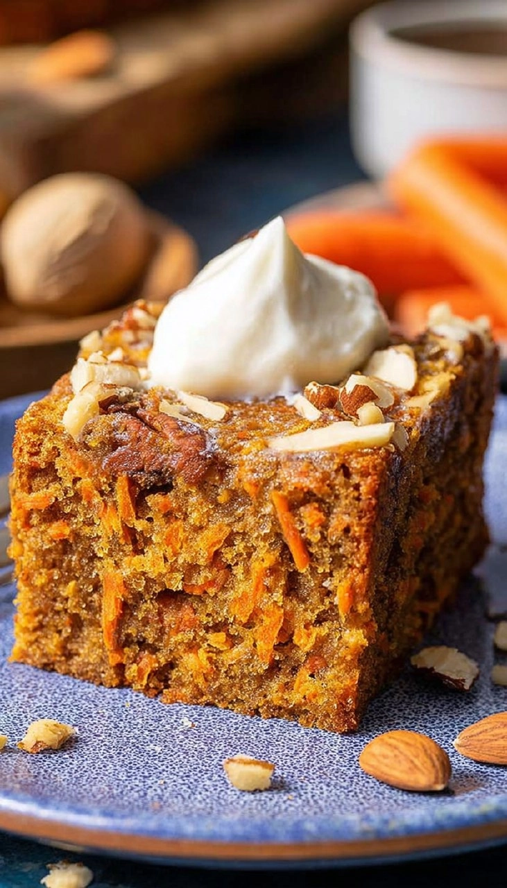 Greek Yogurt Carrot Cake (Easy One Bowl Recipe)
