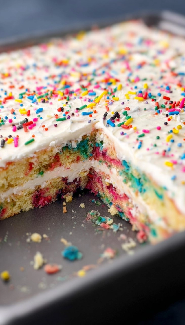 Homemade Funfetti Cake 125 Homemade Funfetti Cake
