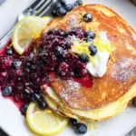 Lemon-Ricotta-Pancakes-with-Warm-Berry-Compote-Recipe