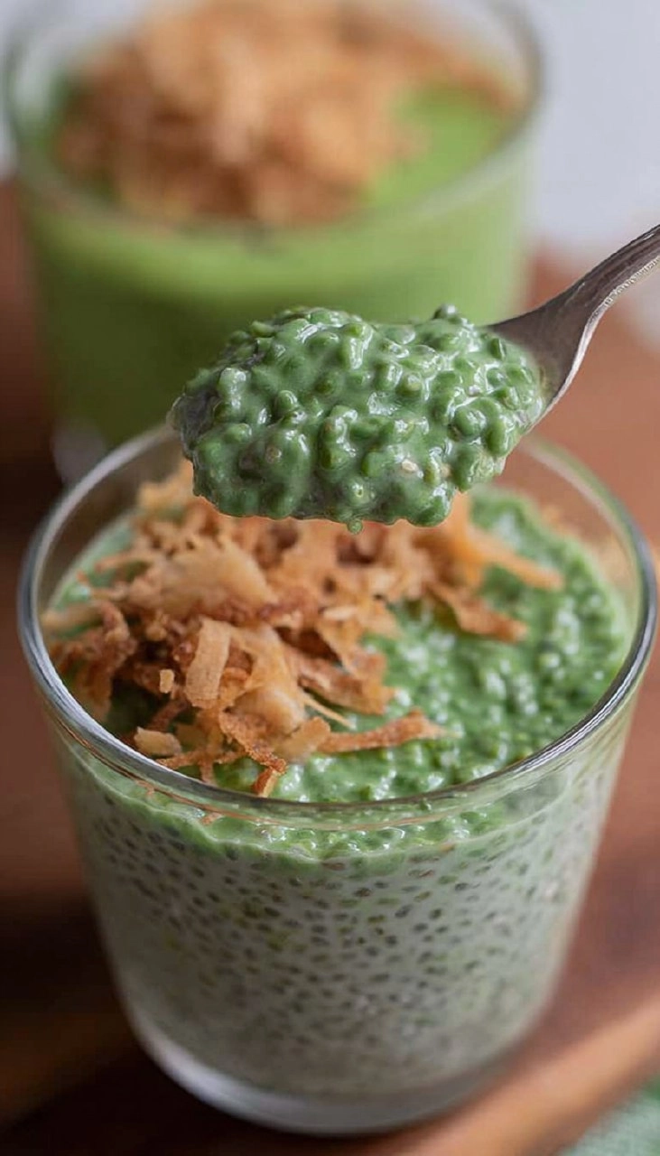 Matcha Chia Pudding (Creamy, Healthy & Easy Breakfast) 77 Matcha Chia Pudding (Creamy, Healthy & Easy Breakfast)