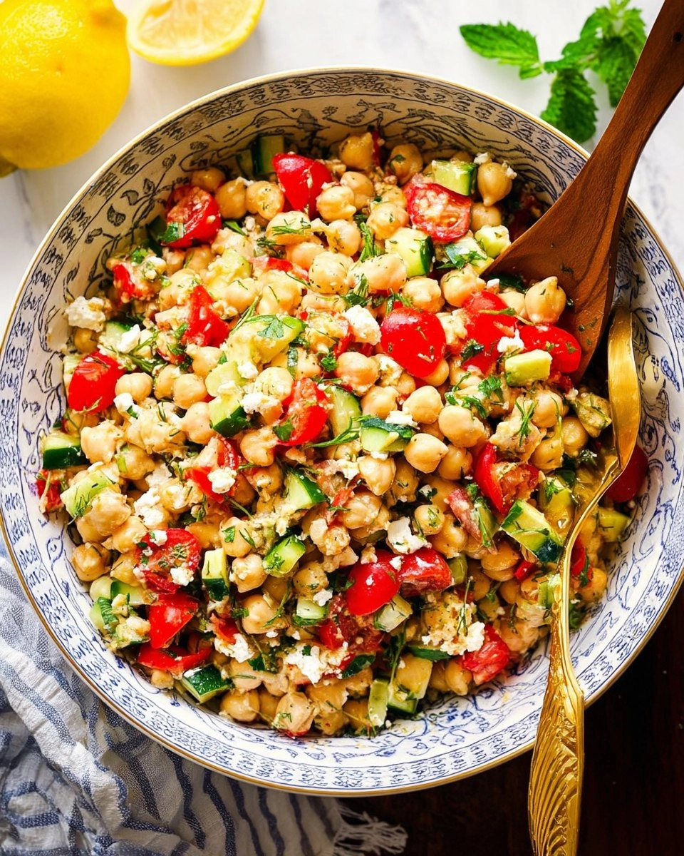 Mediterranean Chickpea Salad