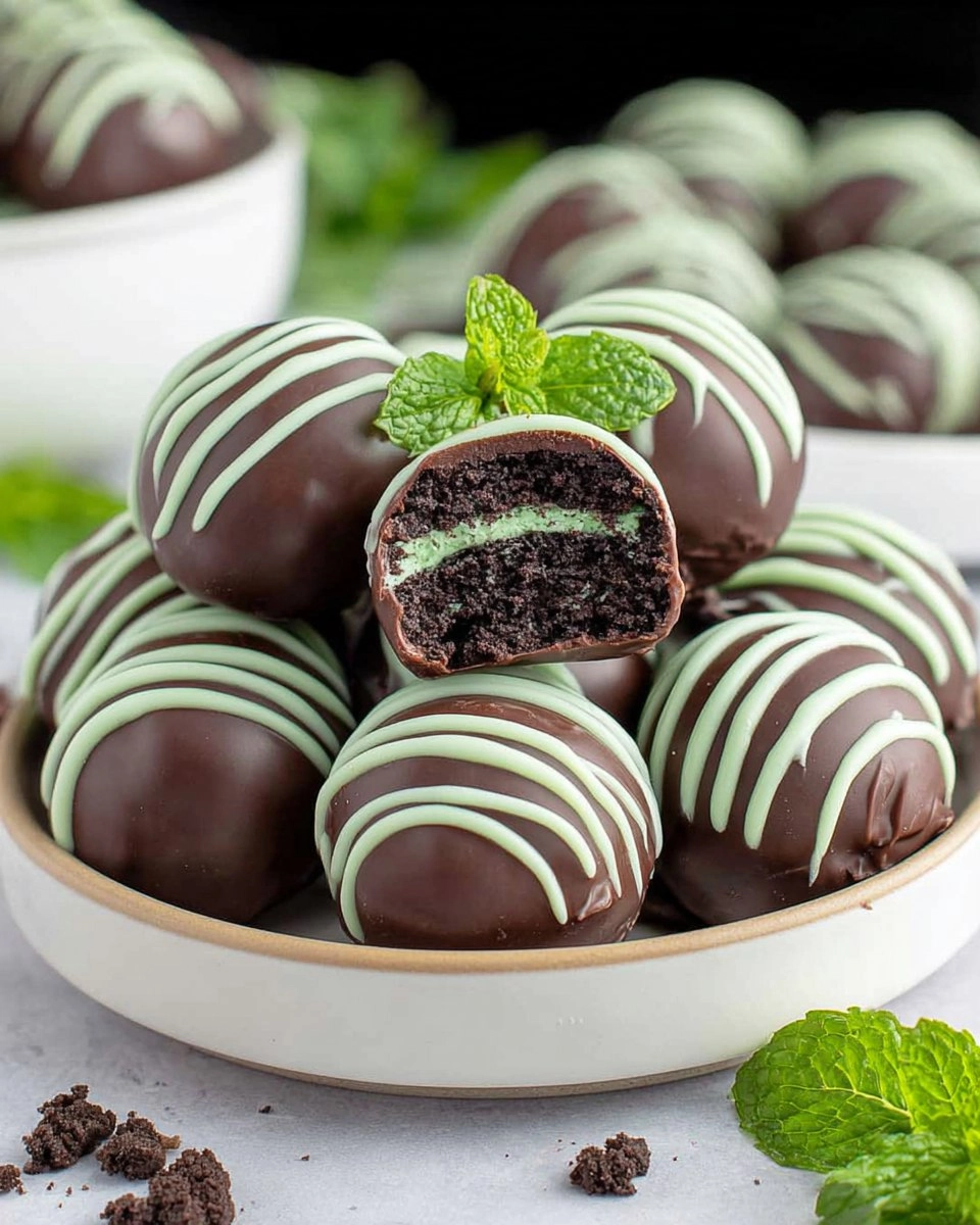Mint Oreo Truffles 70 Mint Oreo Truffles