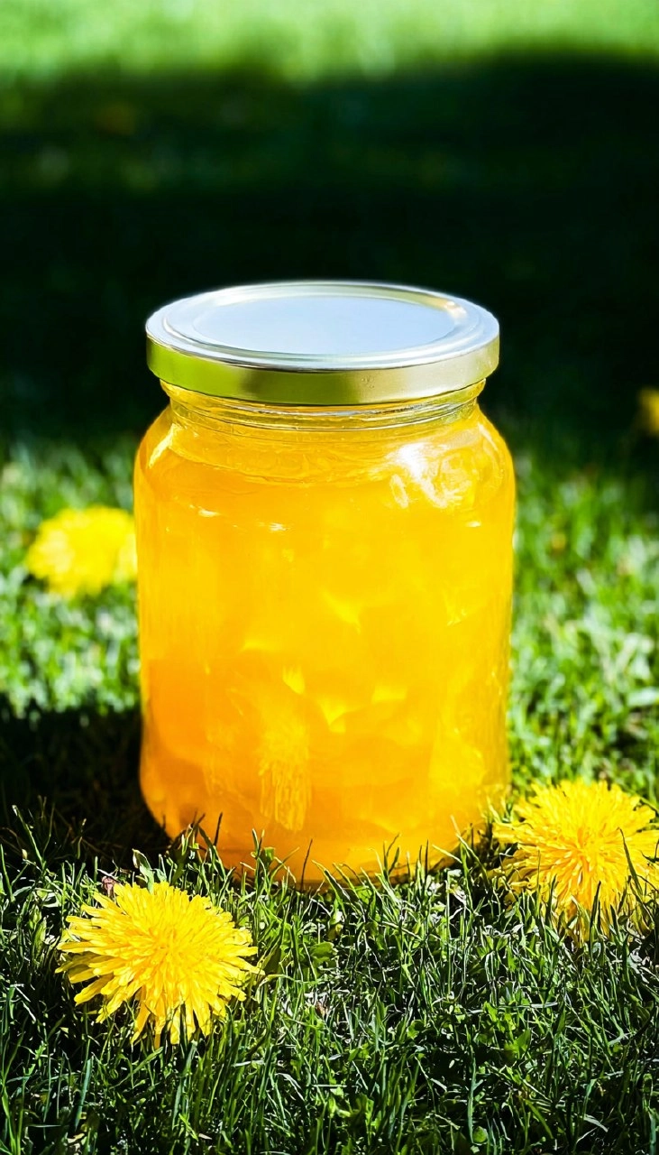 Mom's Dandelion Jelly (Spring Foraging)