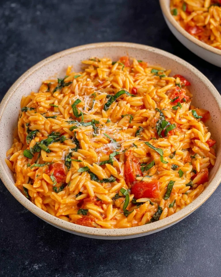 One-Pot-Creamy-Tomato-Orzo-Recipe