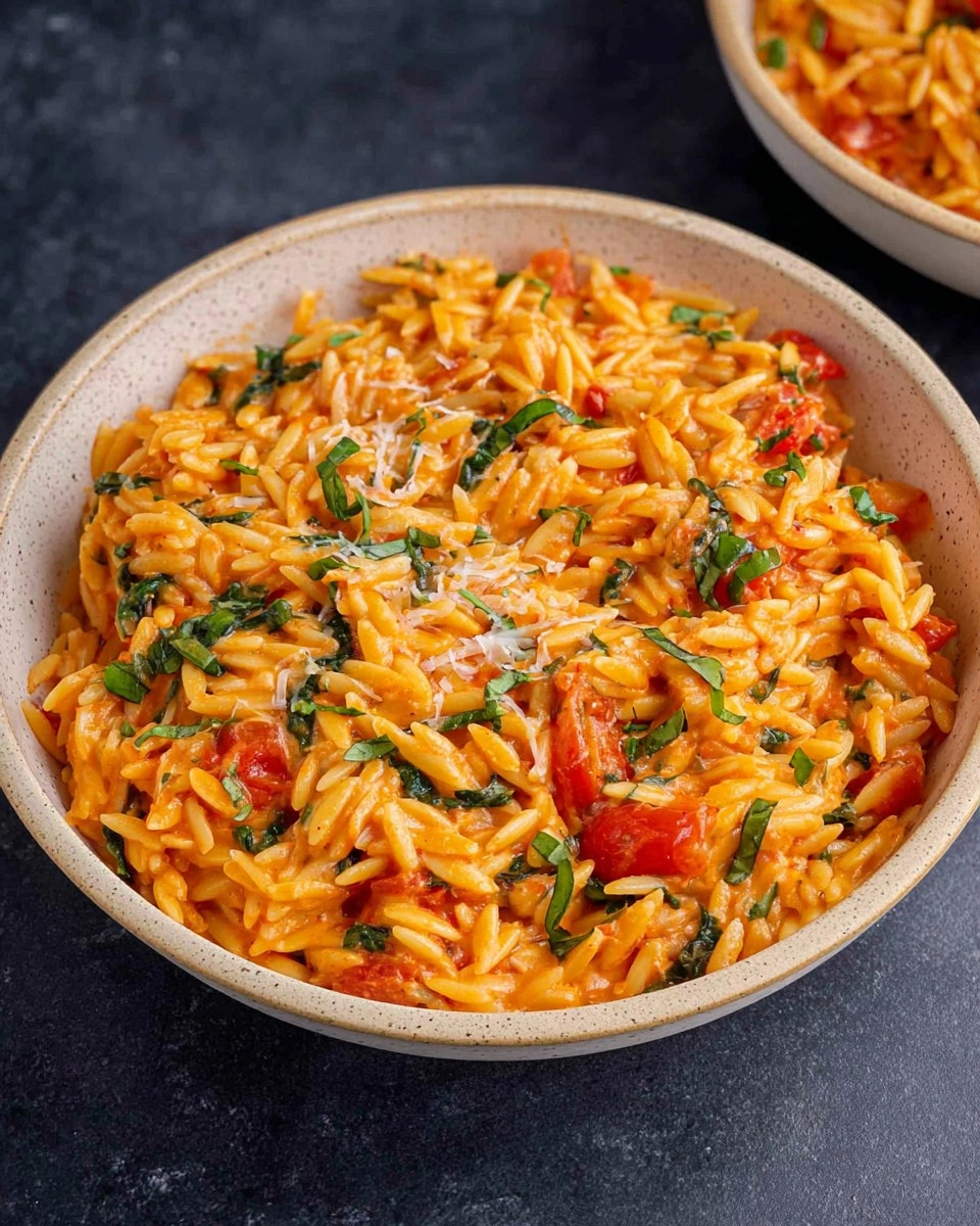 One Pot Creamy Tomato Orzo 140 One Pot Creamy Tomato Orzo