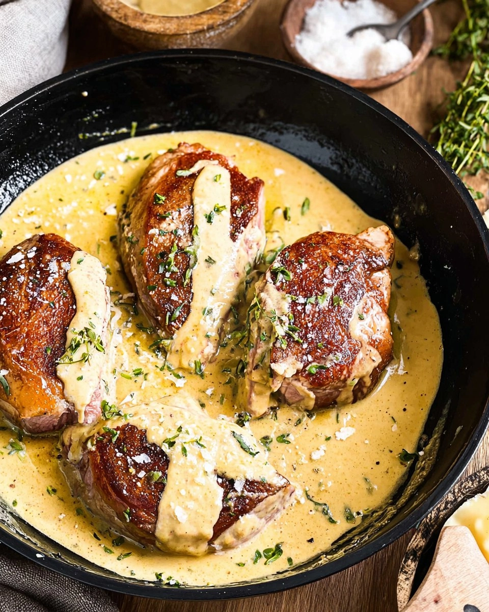 Pan-Seared-Pheasant-with-Creamy-Dijon-Mustard-Sauce-Recipe
