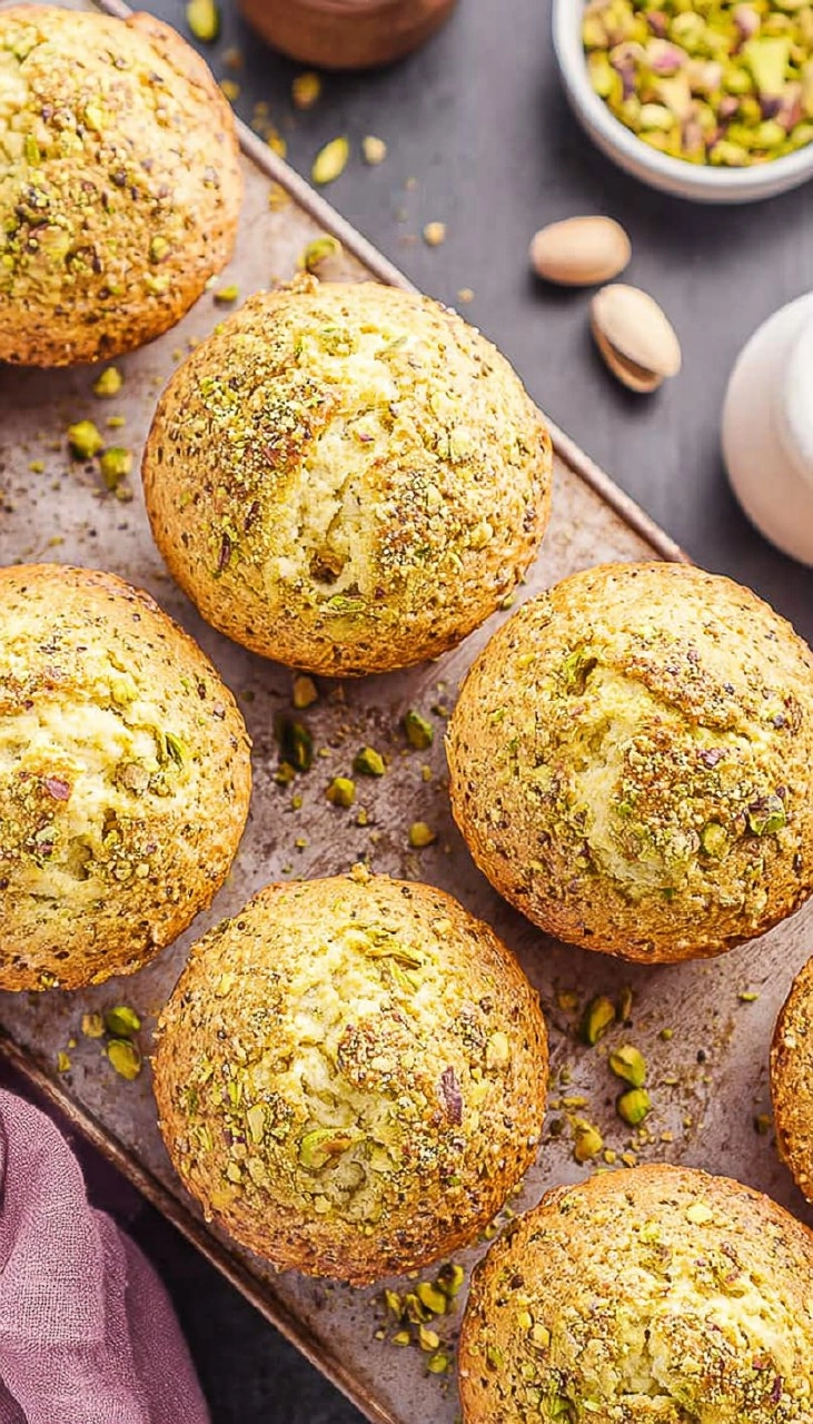 Pistachio Muffins 147 Pistachio Muffins