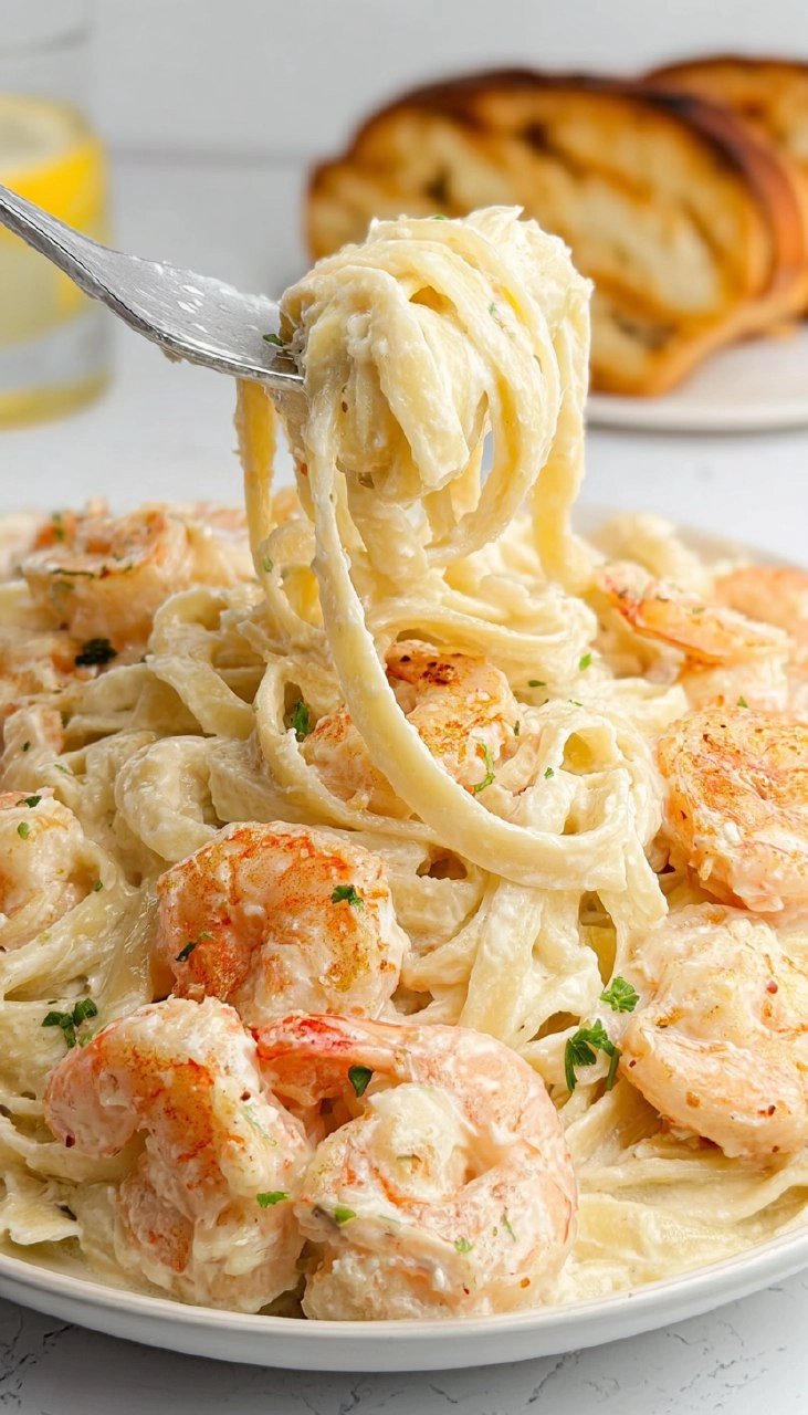 Shrimp Alfredo Pasta
