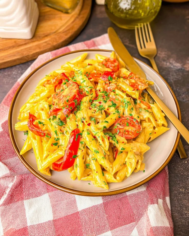 Slow-Cooker-Fajita-Pasta-Recipe